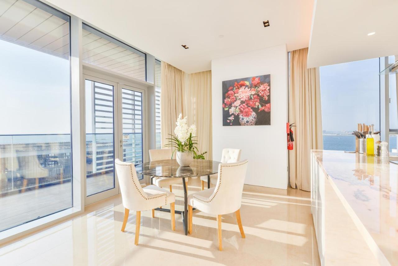 Posh 2 Bedroom Oceanfront Apt In The Heart Of Bluewaters Island Dubaj Exteriér fotografie