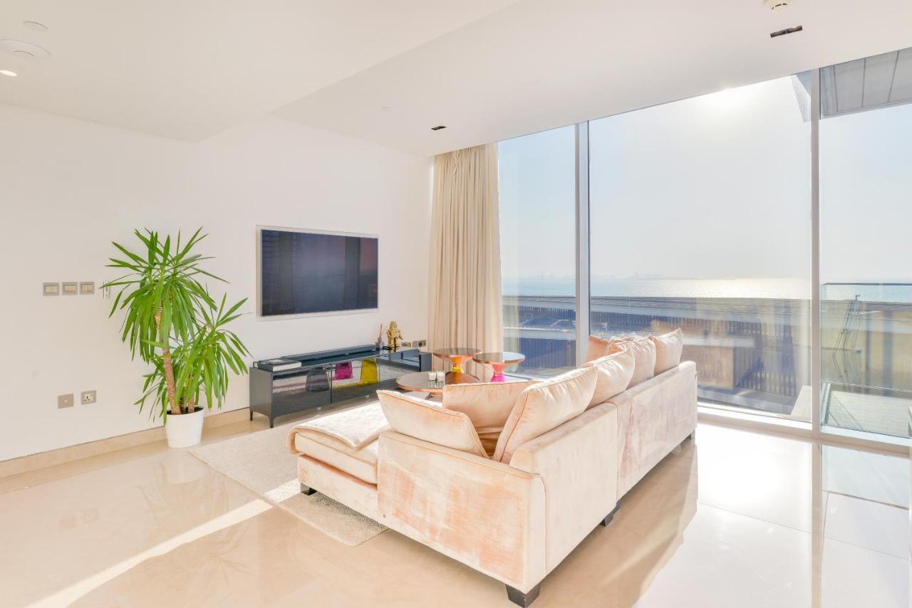 Posh 2 Bedroom Oceanfront Apt In The Heart Of Bluewaters Island Dubaj Exteriér fotografie